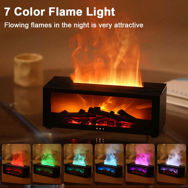 Aromatherapy Flame Machine By Dishel