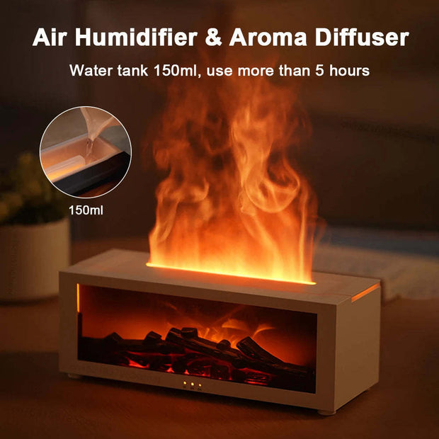 Aromatherapy Flame Machine By Dishel